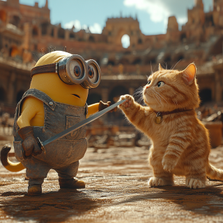 moidmc_minions_gladiators_sword_fight_with_huge_ginger_cat_co_056a17c4-a751-4df6-905b-ebac6e0cc98f_25ae8dccb96f3890d